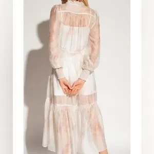 ALLSAINTS （W)NISHA KOURA DRESS ALLSAINTS Nisha Koura Maxi Dress in White | endource